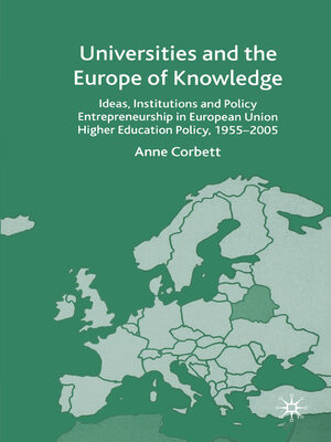 cover image of Universities and the Europe of Knowledge